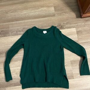 Green old navy sweater size small